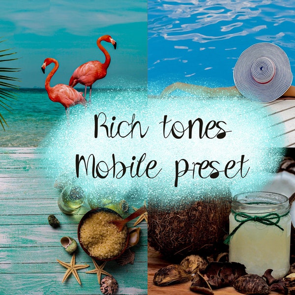 Rich tones Mobile lightroom preset - travel blogger instagram influencer