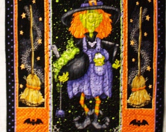 Witch Halloween Wall Hanging