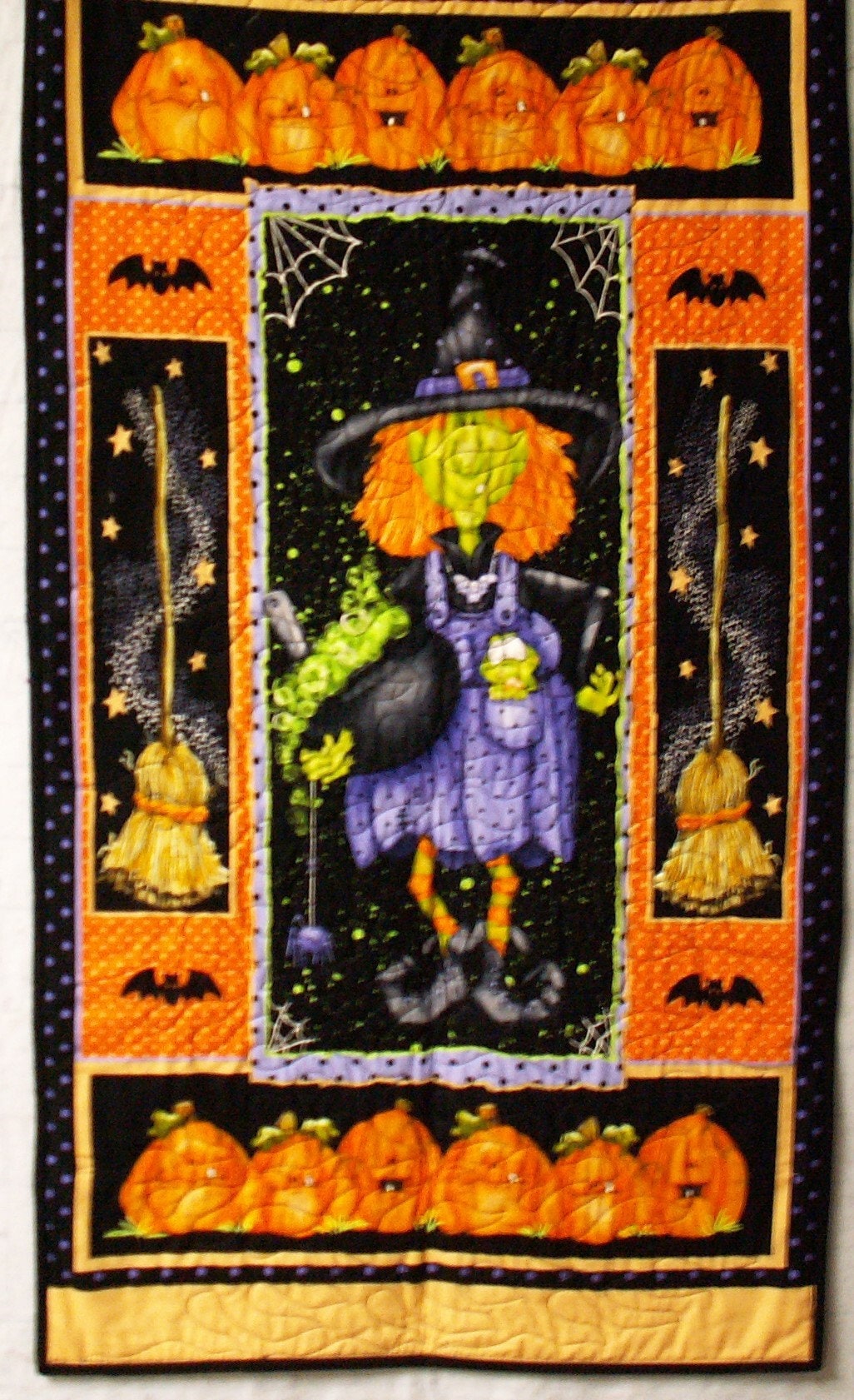 Witch Halloween Wall Hanging - Etsy