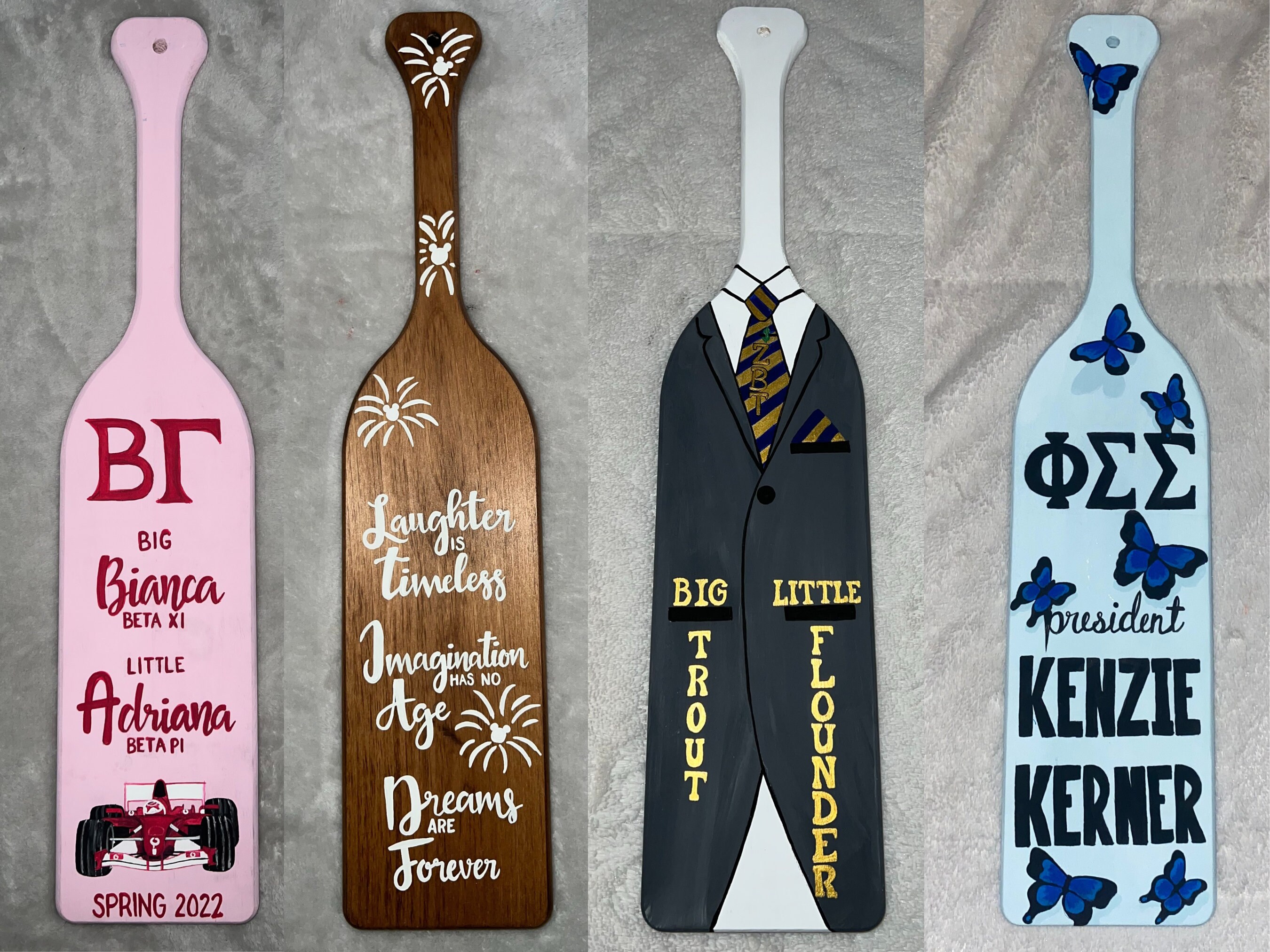 Custom Sorority/fraternity Paddle big/little Initiation - Etsy Sweden