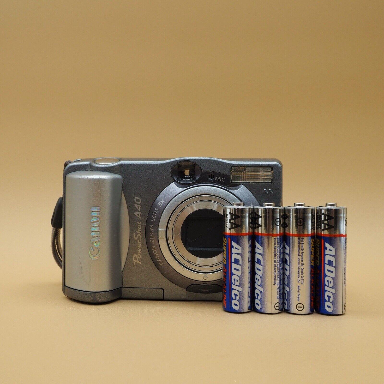 Buy Canon Powershot A40 Silver 2.0 MP 3x Zoom Digital Camera Buy Canon Powershot A40 Silver 2.0 MP 3x Zoom Digital Camera