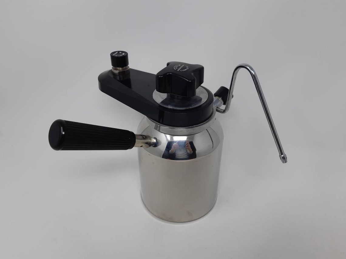 Vintage Elebak Stovetop Espresso Coffee Maker Cappuccino Latte Etsy