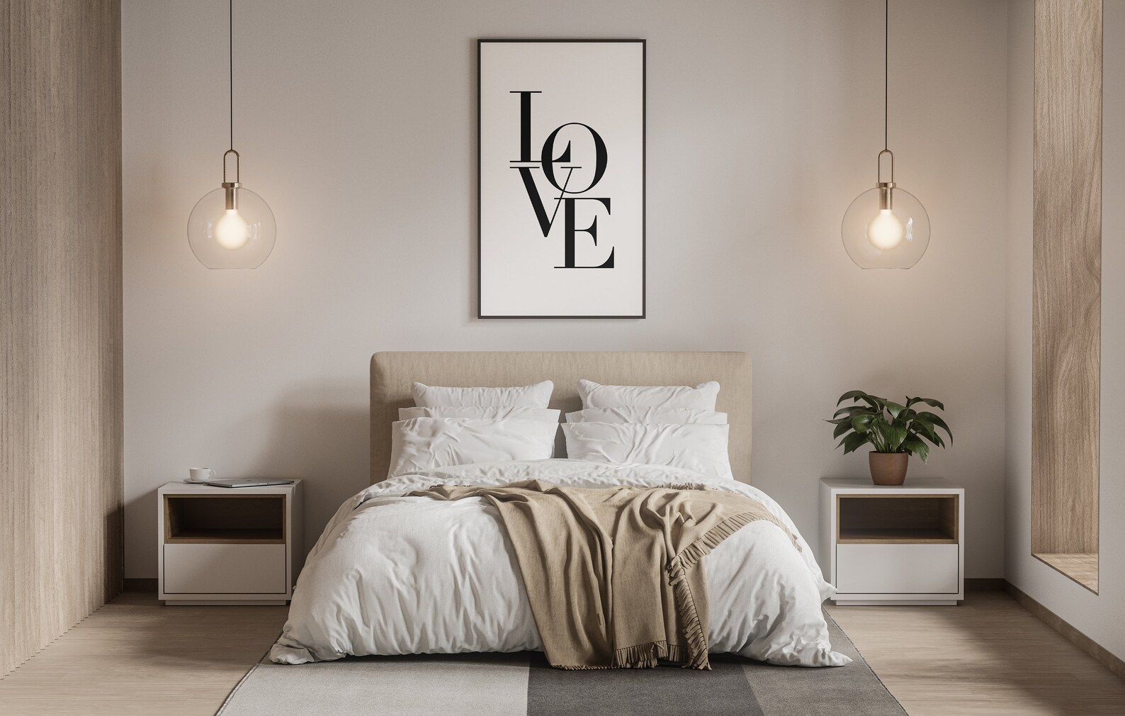 Love Print Couple Gift Bedroom Wall Art Love Quote Printable - Etsy