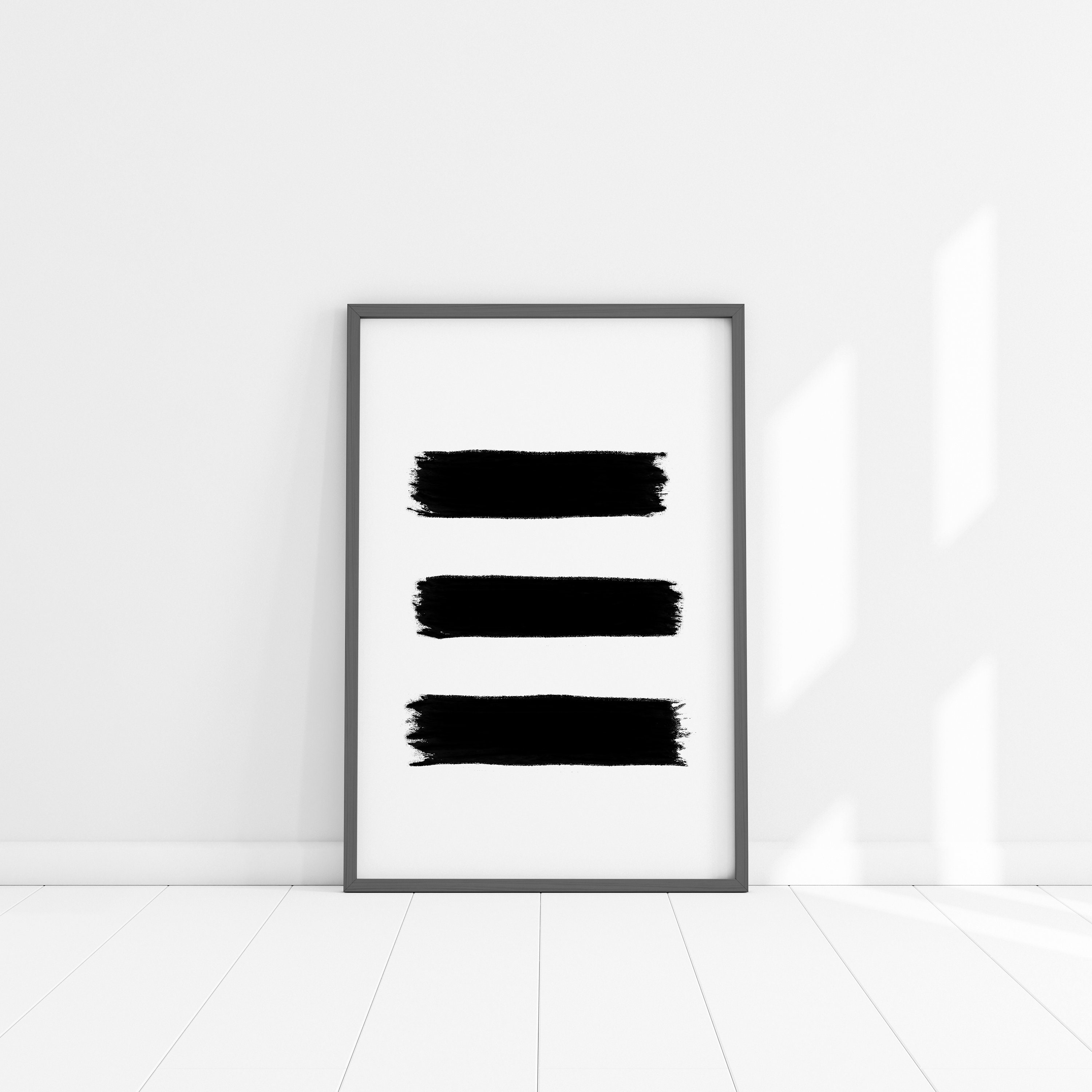 Wall Art Black and White Scandinavian Wall Art Black and Etsy