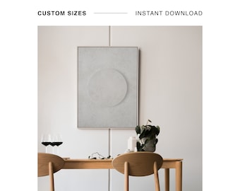 Abstrakter Beige Print, Minimalistisches Wanddekor, Digitaldruck, Zeitgenössische Wandkunst, Geometrische Beige Kunst, Beige Wohnzimmer Print