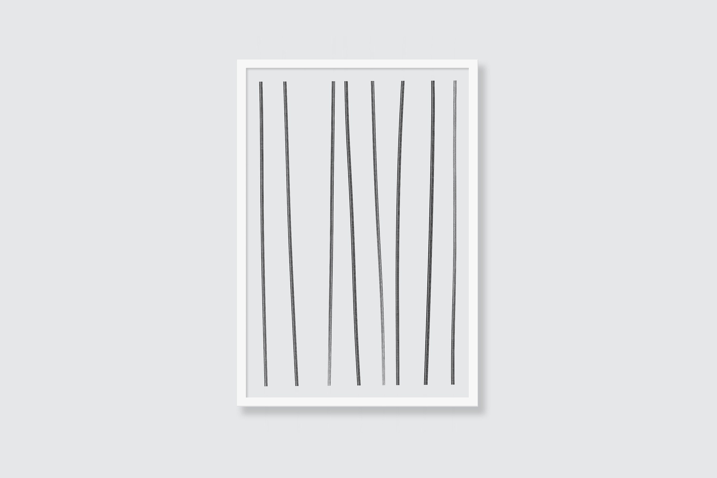 Set of 3 Wall Art Black and White Print Set of 3 Abstract Etsy