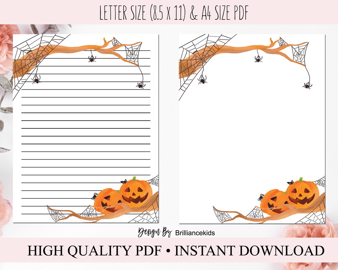 halloween-stationery-writing-paper-printable-stationary-paper-digital-paper-instant-download-letter-a4-size-etsy for Free Printable Halloween Writing Paper Halloween Stationery Writing Paper - Printable Stationary Paper Digital Paper Instant Download Letter & A4 Size - Etsy for Free Printable Halloween Writing Paper