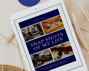 Snapshots of My Life, memoir, journal, genealogy, family history, family tree, history, photographs, pictures, Digital Download
