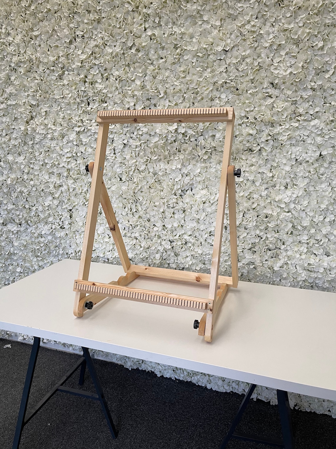 Table Top Weaving Loom Medium Weaving Loom Adjustable Etsy