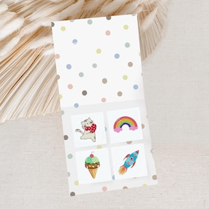 Children's tattoos for weddings, wedding favors for children, wedding activities, temporary tattoos image 2
