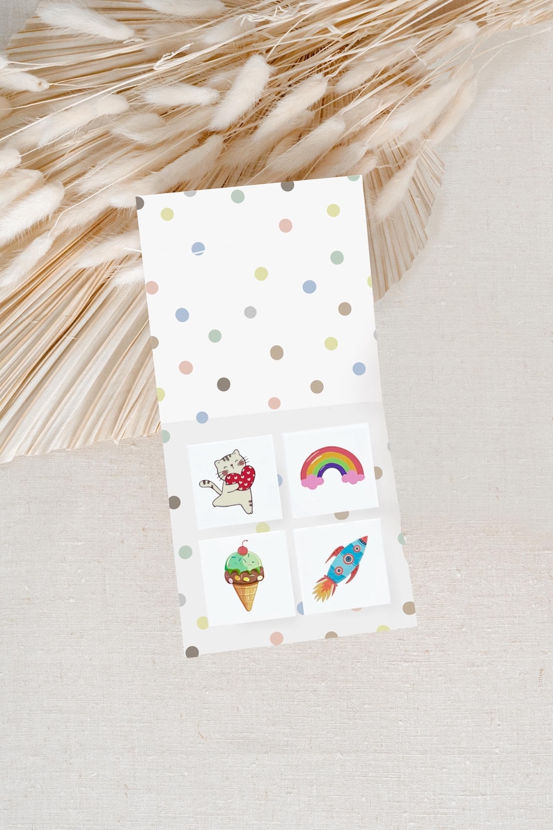 Children's tattoos for weddings, wedding favors for children, wedding activities, temporary tattoos image 2
