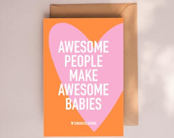 Karte zur Geburt, Baby Regenbogenbaby Genderneutral, Grußkarte, Geschenk zur Geburt