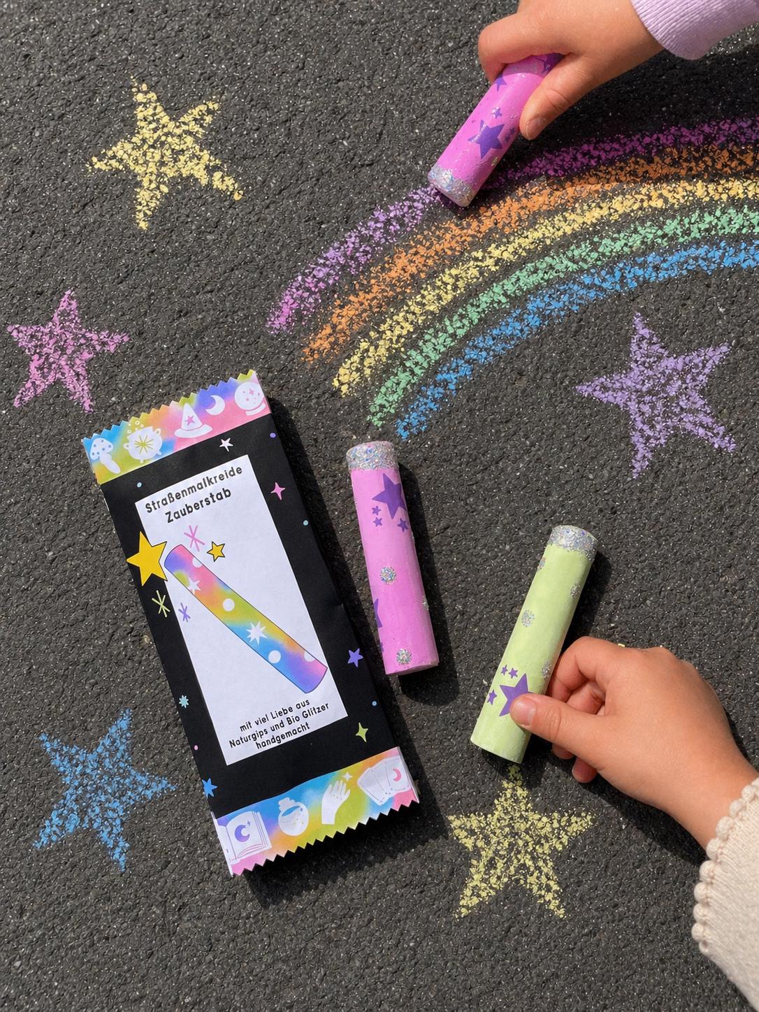 Sidewalk Chalk Magic Wand, Party Favor for Children's Birthdays