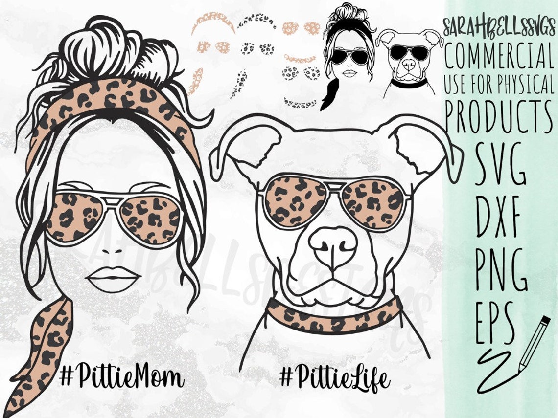 Free Free Pittie Mom Svg 9 SVG PNG EPS DXF File