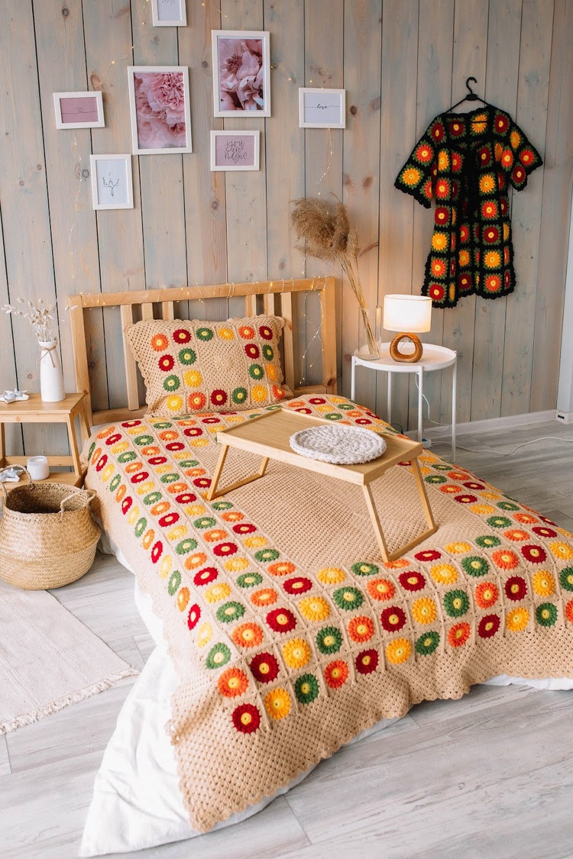 Bed cover and pillow cover Etsy