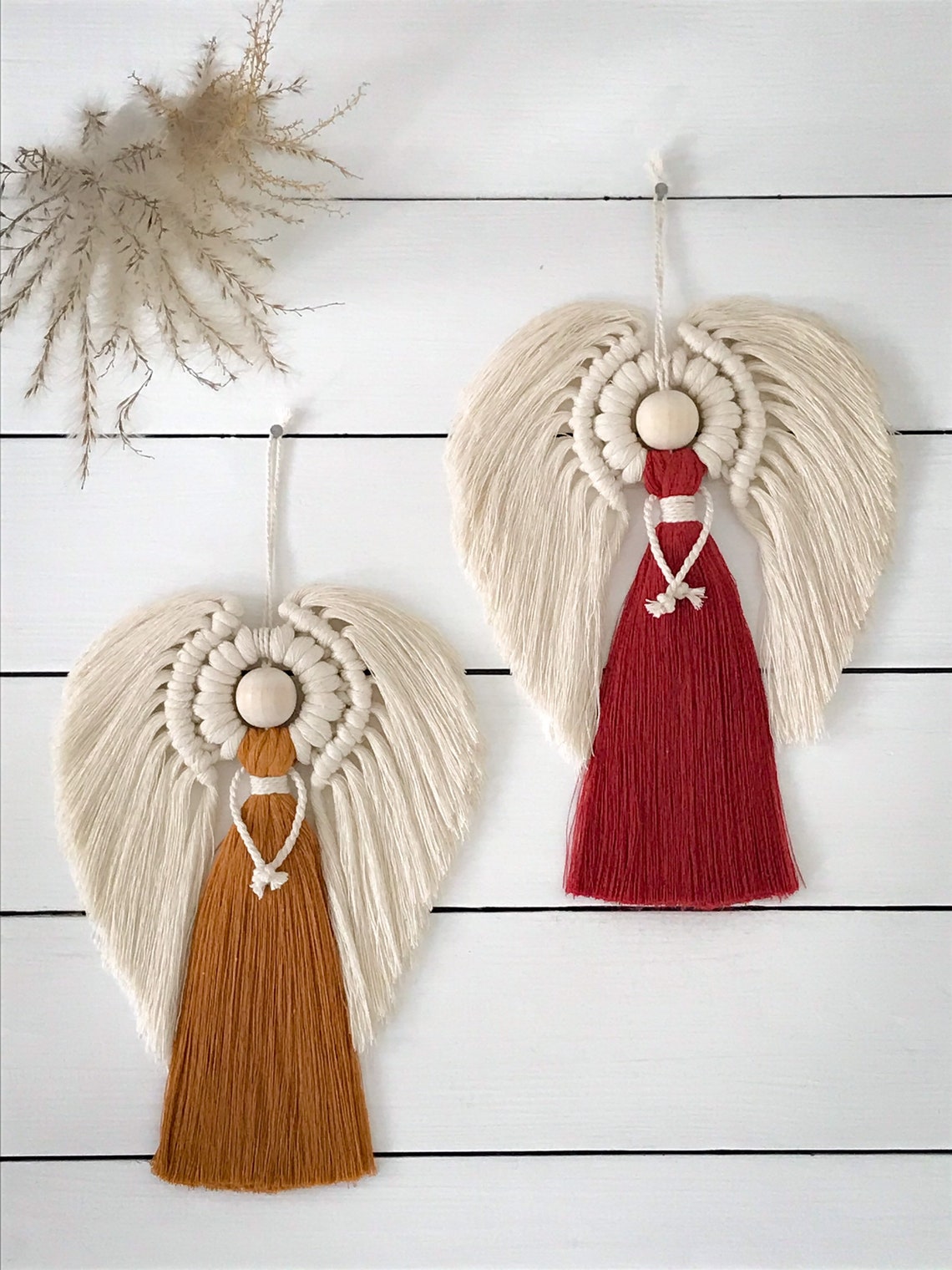 Digital item Tutorial Macrame angel tutorial Etsy