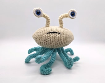 Patrón de ganchillo Amigurumi Flumph