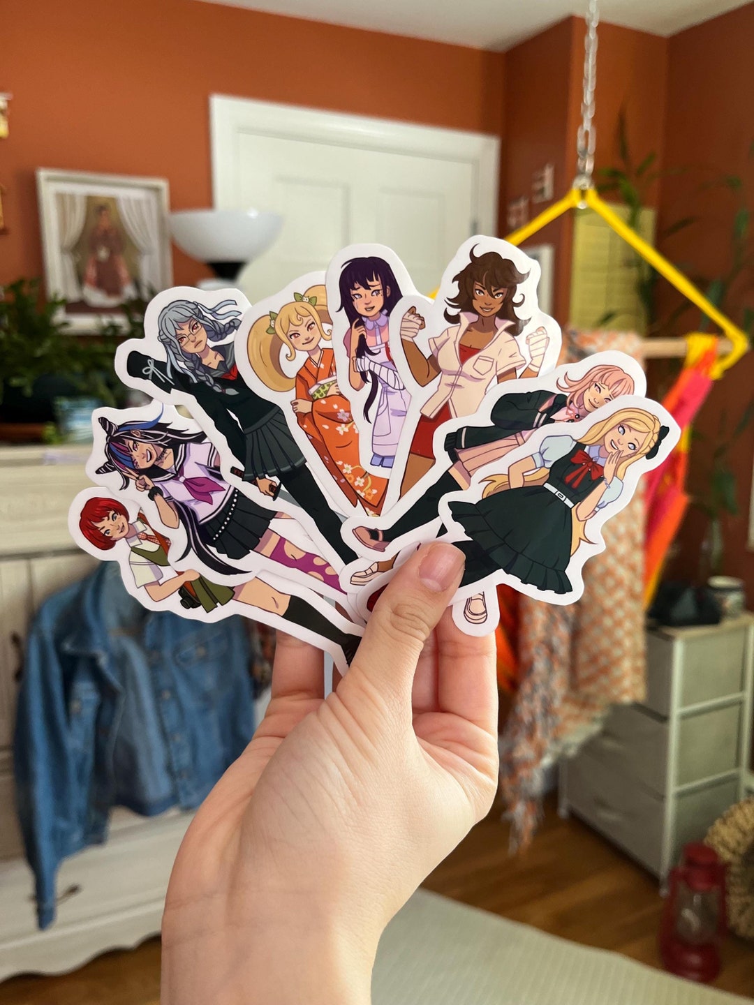 Danganronpa 2 Girls Stickers