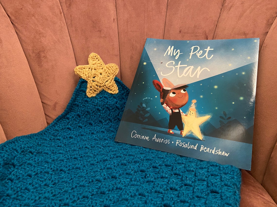 Blanket and Book Set My Pet Star Book and Handmade Crochet Etsy