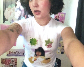 CUSTOM KPOP Collage Dessert Tee