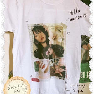 Camiseta KPOP Love Letter PERSONALIZADA