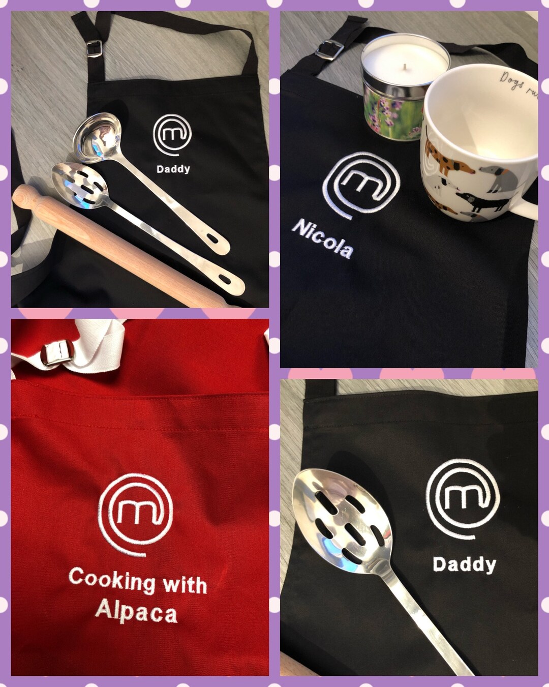 Masterchef Apron. Chefs Gift. Masterchef. Gift for Mum. Fathers Day
