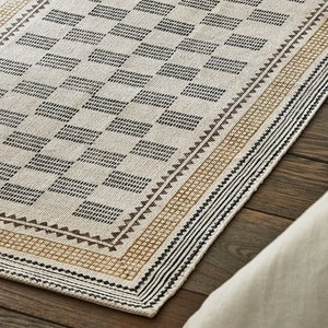 10x14 Ft Rug, Cotton Rug, Handmade Rug, Hand block Printed Rug, Floor Area Rug, Boho Rug, Hand woven Rug, Decorative Rug, Indian Rug Carpet