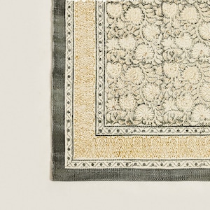 6x9 Ft Rug, Cotton Rug, Handmade Rug, Hand block Printed Rug, Floor Area Rug, Boho Rug, Hand woven Rug, Decorative Rug, Indian Rug Carpet