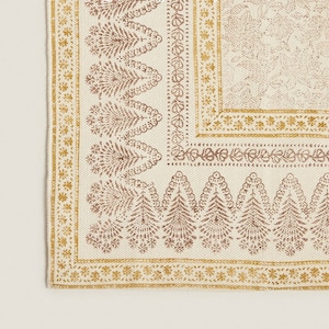 6x9 Ft Rug, Cotton Rug, Handmade Rug, Hand block Printed Rug, Floor Area Rug, Boho Rug, Hand woven Rug, Decorative Rug, Indian Rug Carpet