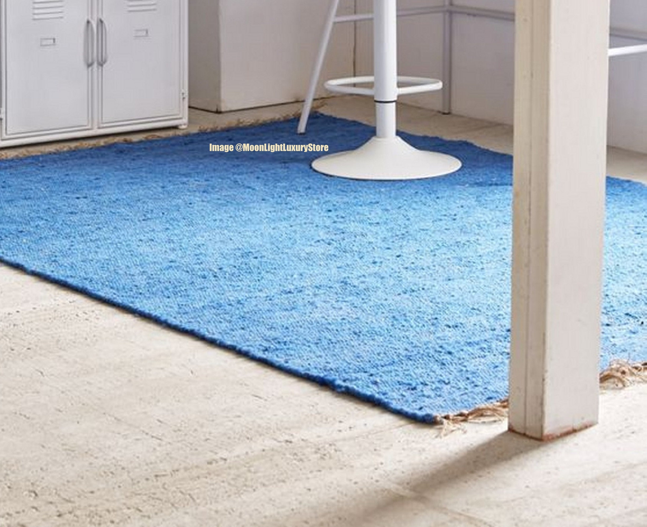 3x5 Ft Rug, Cotton Rug, Handmade Rug, Hand Block Printed Rug, Floor ...