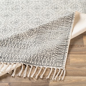 3x5 Ft Rug, Cotton Rug, Handmade Rug, Hand block Printed Rug, Floor Area Rug, Boho Rug, Hand woven Rug, Decorative Rug, Indian Rug Carpet