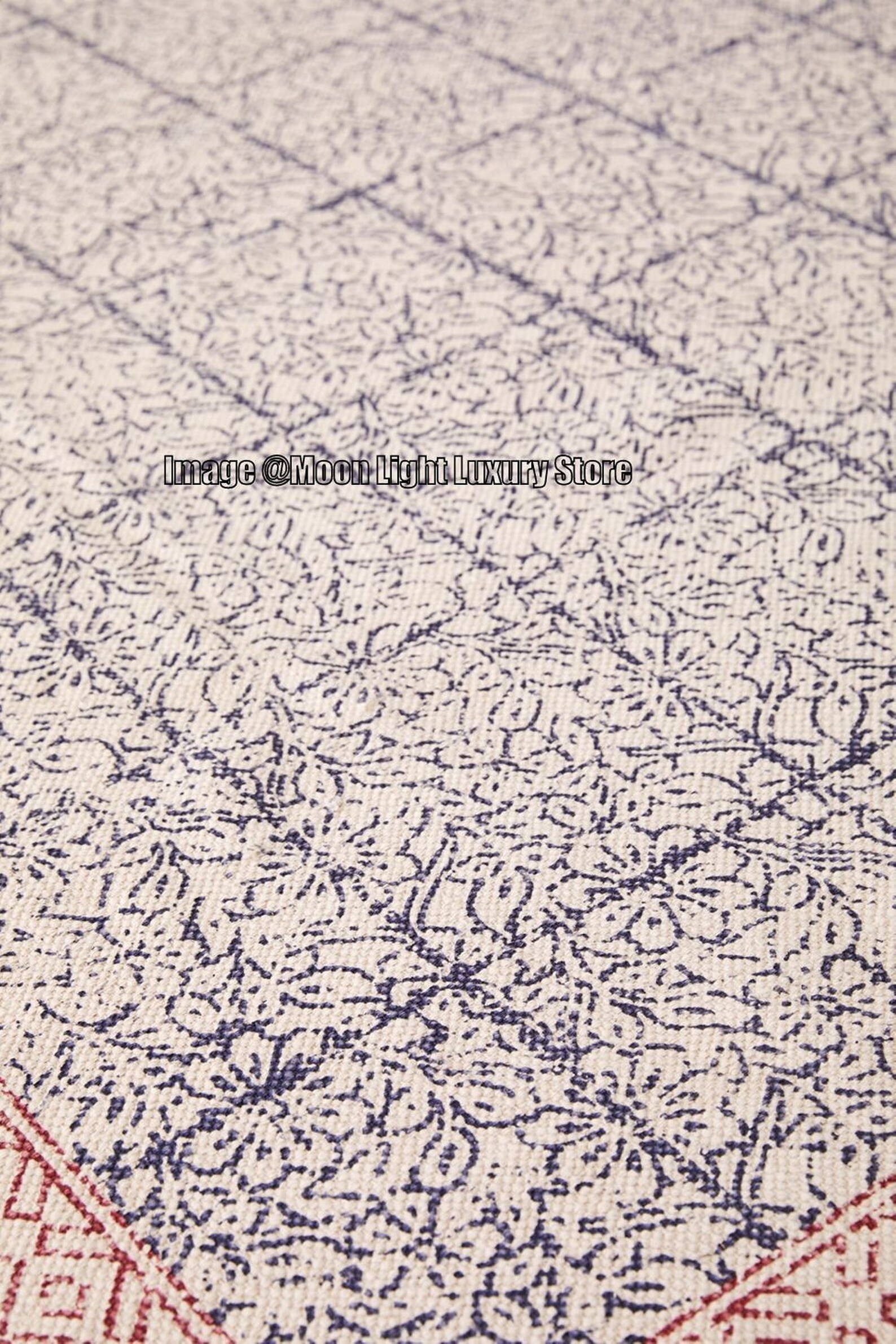 8x10 Ft Rug Antique Rug Living Room Rug Cotton Rug Floor Etsy