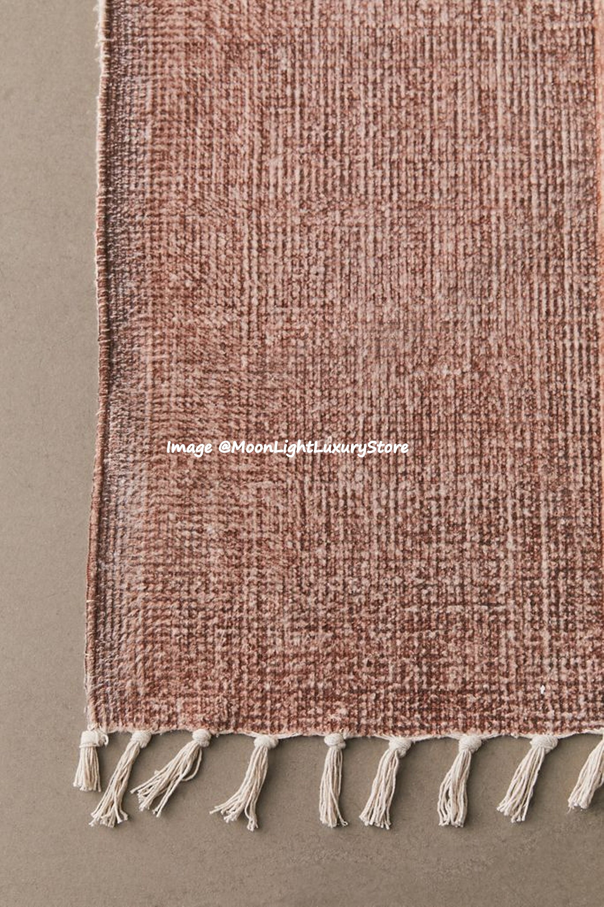 10x14 Ft Rug, Cotton Rug, Handmade Rug, Boho Hand Printed Rug, Floor