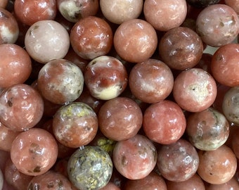 画材 Plum Jasper Genuine 6 Red Plum Blossom Jasper 13x18mm Puff