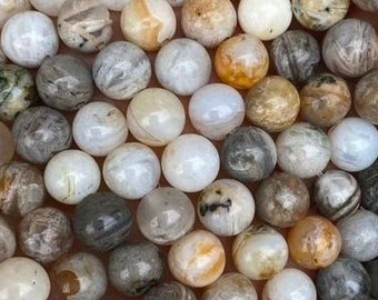 500g Pierres Précieuses Naturelles Agate Multicolore 8-12 Mm – Sac En Tissu Inclus, Pour Enfants, Décoration, Chasse Au Trésor