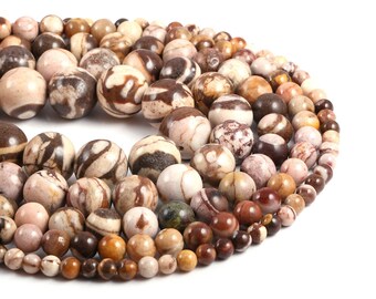 Zebra Opal Gemstone Beads Jewelry Supplies Natural Stone