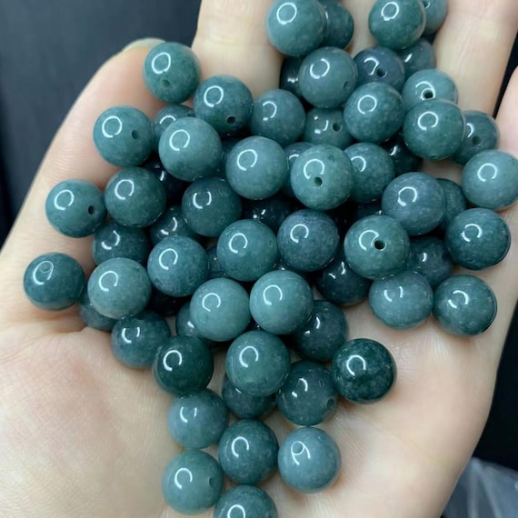 Perline Turchesi Naturali 10mm Per Gioielli Fai Da Te: 36 Pezzi Di Howlite Bianca Vera! - 2