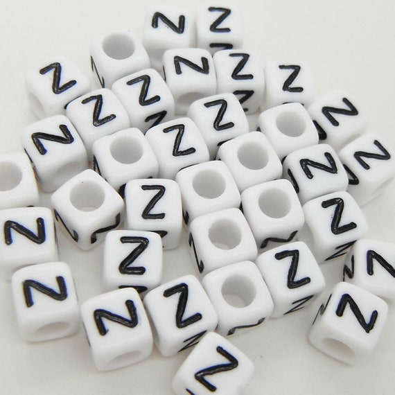 7MM Packung 100 Weiß / Schwarz Flache Runde Einzelne