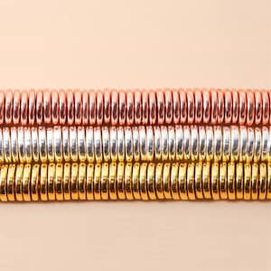 1000 Distanziatori Dorati Per Braccialetti - Perline Rotonde In Metallo, Per Fai Da Te Gioielli - Foto 11