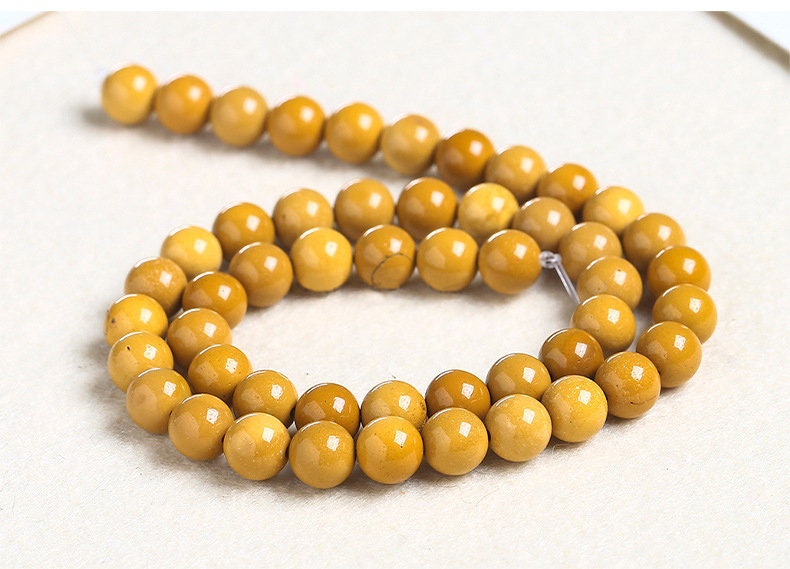 Perline Di Mookaite Cristallo Australia – Formato 45x14 Mm – Corda 40 Cm – Per Gioielli Fai Da Te - 6