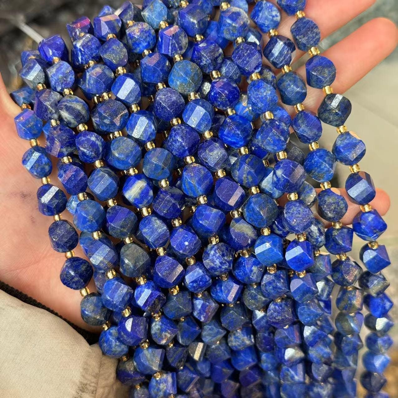 Perline Di Pietra Naturale Morgane Colorate Perline Di Pietra Preziosa Distanziatore Allentato Rotondo Per Creazione Di Gioielli Collana Braccialetto Fai Da Te 15 '' 6/8 / 10mm - Foto 1