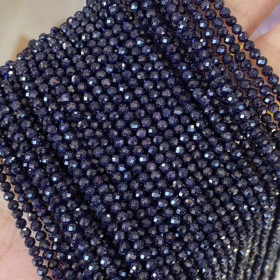Semi Precious Gemstones & 3mm Shiny Beaded Bracelet (2/3 pattern