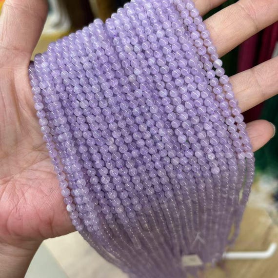 Perline Sciolte Di Ametista Viola Scuro Naturale Autentica - Foto 9