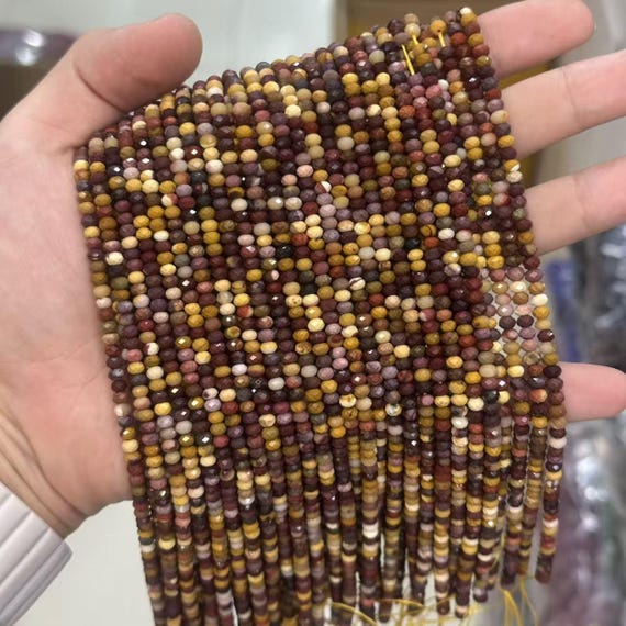Natuursteen kralen armband - België