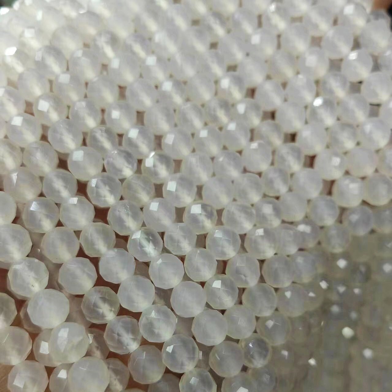 100 Perline Di Agata Nera Naturale - 8mm Tonde, Foro 1mm, Per Bracciali E Collane Fai Da Te - Foto 10