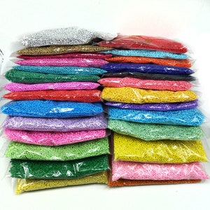 20 Grams Assorted Opaque 39 Colors 12/0 8/0 6/0 Loose Spacer Czech Glass Slimming Waist Seed Beads for DIY Jewelry Craft Making 2mm 3mm 4mm image 10