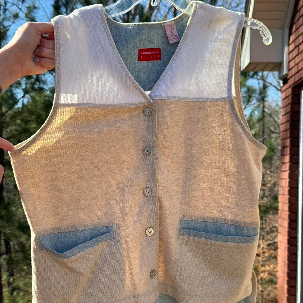 Liz claiborne sweater vest deals