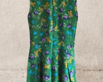 Retro vintage style jumpsuit