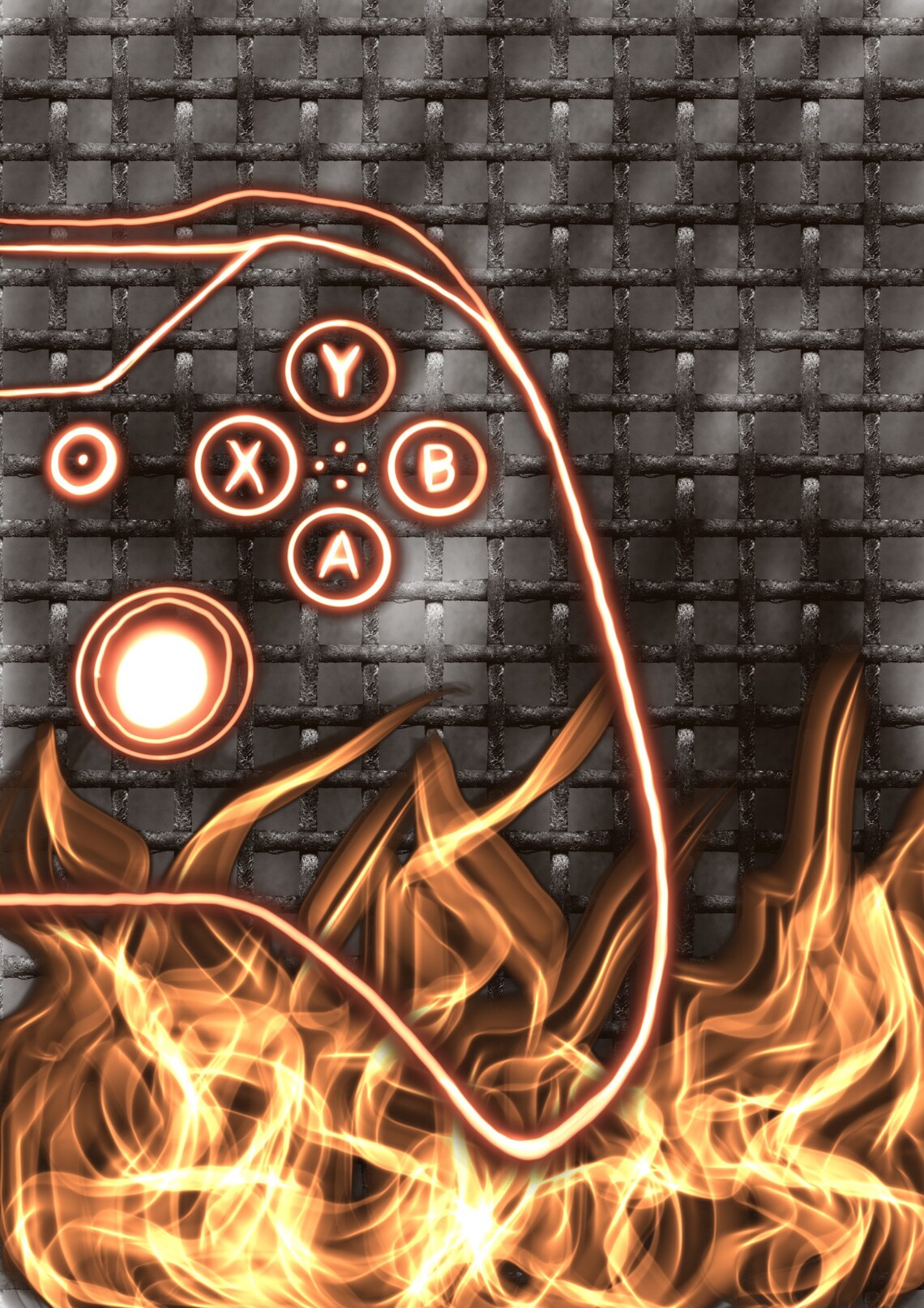 Set of 2. Xbox wall art. NEON Xbox prints. Xbox controller Etsy