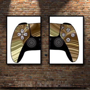 Stampa Playstation, grafica murale playstation, decalcomania playstation, decorazione playstation, regalo playstation, poster playstation, stampa gaming, gaming